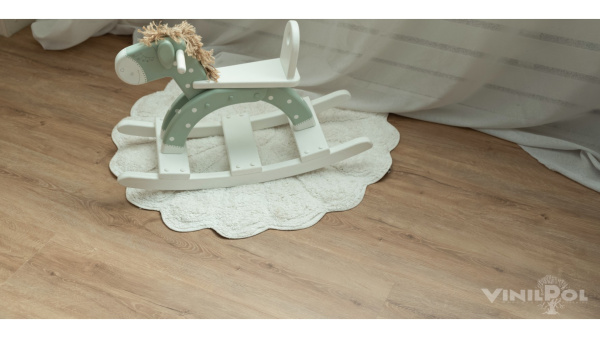 Кварцвиниловая плитка Vinilpol 7888-EIR Дуб Бари